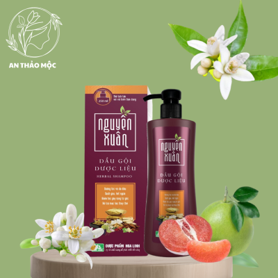 Dầu gội Dược liệu Nguyên Xuân Nâu 450ml