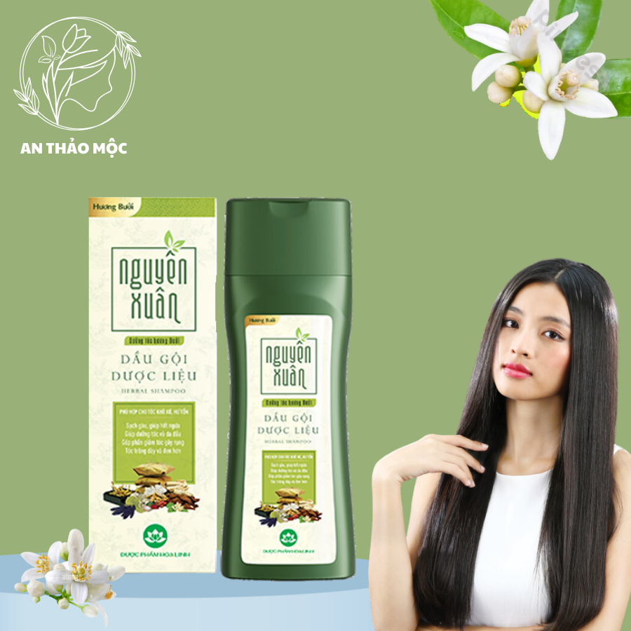 Dầu gội dược liệu Nguyên Xuân hương Bưởi