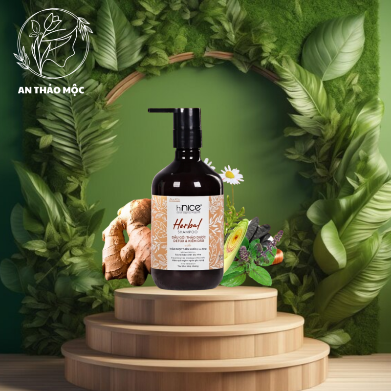 Dầu gội thảo dược chiết xuất thiên nhiên